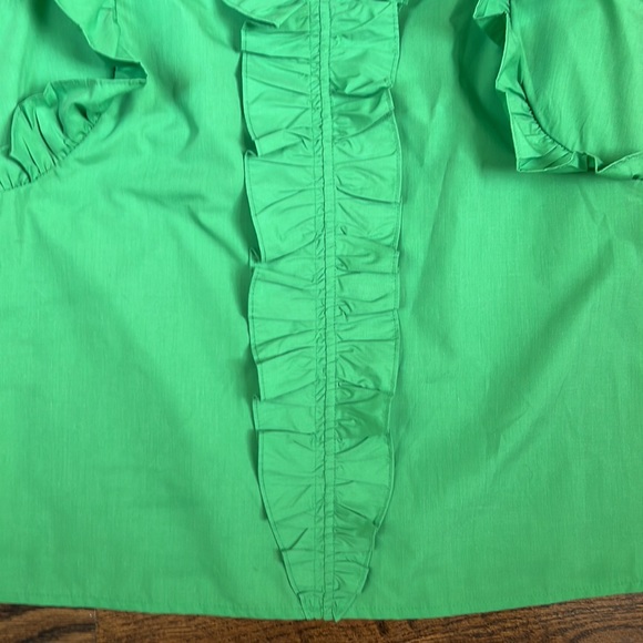 Jade Ruffle Blouse Size Small - Picture 4 of 6